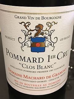 Dom. Machard de Gramont Pommard 1er Cru Clos Blanc(ドメーヌ・マシャール・ド・グラモン ポマール プルミエ・クリュ クロ・ブラン)