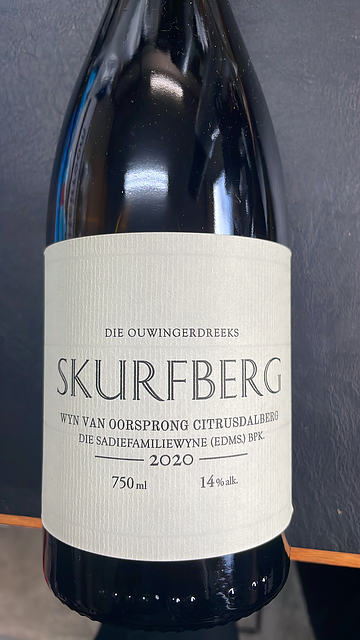 Die Ouwingerdreeks Skurfberg 2020(スカーフバーグ)