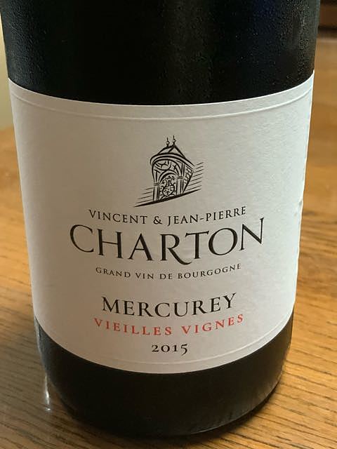 Vincent & Jean Pierre Charton Mercurey Vieilles Vignes
