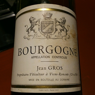 Dom. Jean Gros Bourgogne Rouge(ドメーヌ・ジャン・グロ ブルゴーニュ ルージュ)