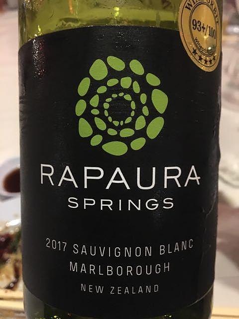 Rapaura Springs Marlborough Sauvignon Blanc