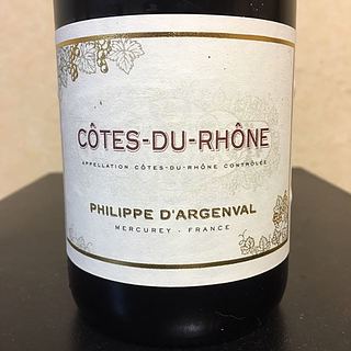 Philippe d'Argenval Côtes du Rhône Rouge