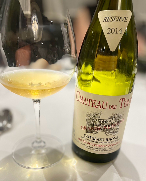 Ch. des Tours Côtes du Rhône Blanc Grande Réserve