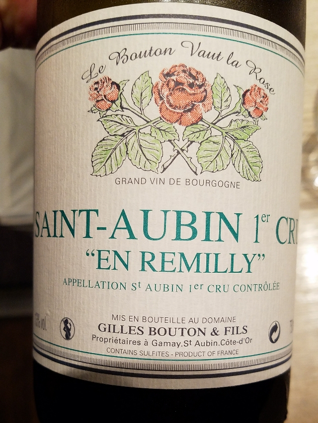 Gilles Bouton & Fils Saint Aubin 1er Cru En | Vinica 無料の
