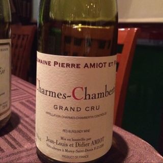 Dom. Pierre Amiot Pere et Fils Charmes Chambertin Grand Cru(ドメーヌ・ピエール・アミオ・エ・フィス シャルム・シャンベルタン グラン・クリュ)