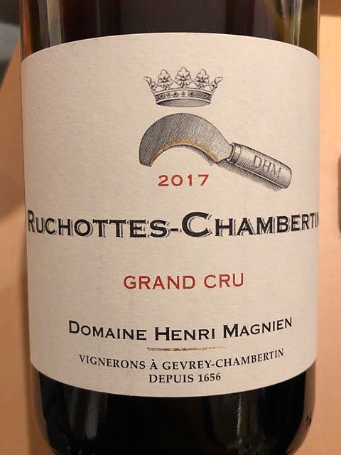 Dom. Henri Magnien Ruchottes Chambertin Grand Cru(アンリ・マニャン リュショット・シャンベルタン グラン・クリュ)