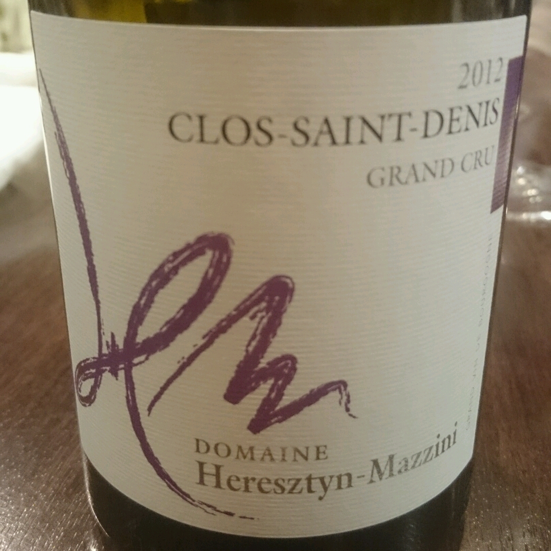 Dom. Heresztyn Mazzini Clos Saint Denis Grand | Vinica 無料