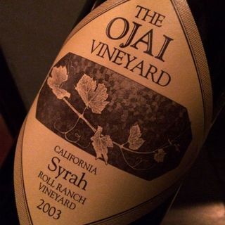 The Ojai Vineyard Syrah Roll Ranch Vineyard