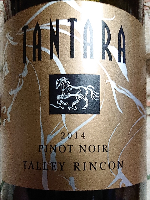 Tantara Pinot Noir Talley Rincon(タンタラ ピノ・ノワール ターリー・リンコン)