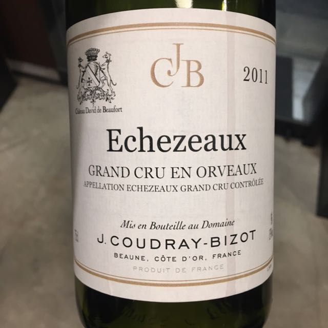 J. Coudray Bizot Echezeaux Grand Cru En | Vinica 無料の