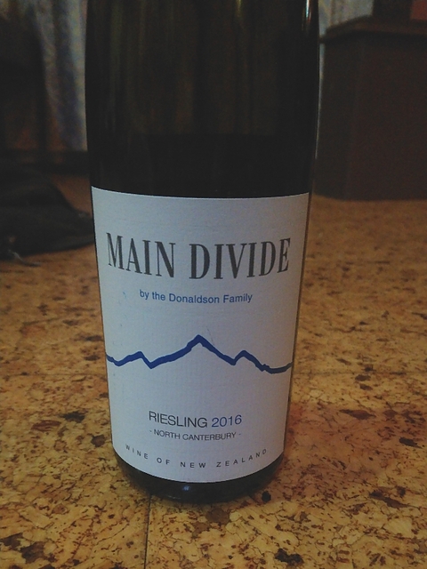 Main Divide Riesling(メイン・ディヴァイド リースリング)