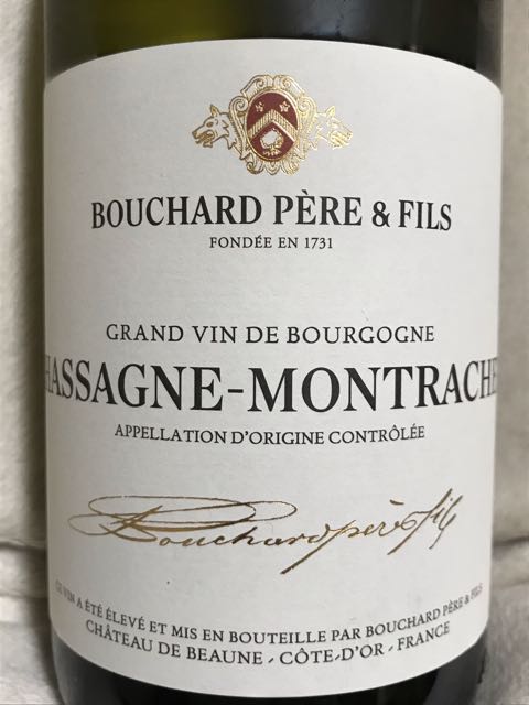 Bouchard Père & Fils Chassagne Montrachet | Vinica 無料の