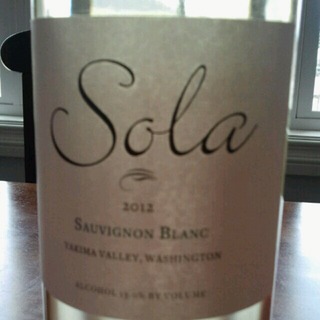 Sola Sauvignon Blanc Yakima Valley(ソラ ソーヴィニヨン・ブラン ヤキマ・ヴァレー)