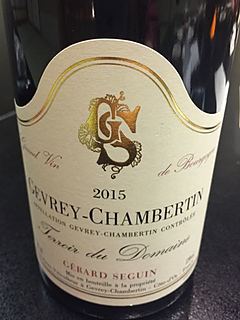 Gérard Seguin Gevrey Chambertin Teroir du domaine(ジェラール・セガン ジュヴレ・シャンベルタン テロワール・デュ・ドメーヌ)