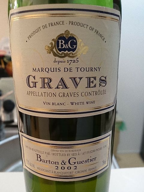 Barton & Guestier Marquis de Tourny Graves Blanc