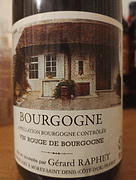 ジェラール・ラフェ ブルゴーニュ・ルージュ