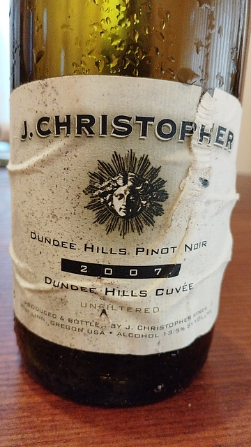 J. Christopher Dundee Hills Cuvée Pinot Noir