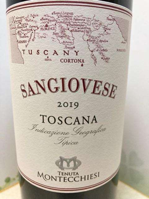 Tenuta Montecchiesi Sangiovese(テヌータ・モンテッキエージ