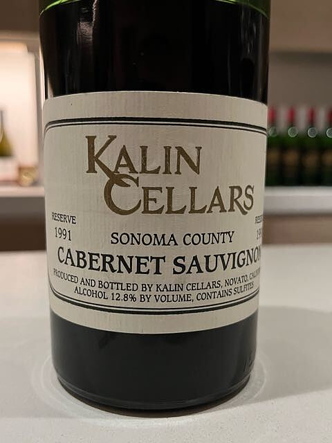 Kalin Cellars Cabernet Sauvignon Reserve(カリン・セラーズ カベルネ・ソーヴィニヨン リザーヴ)