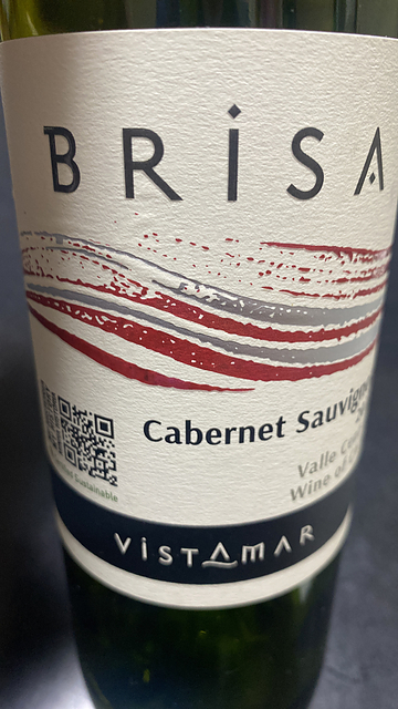 Vistamar Brisa Cabernet Sauvignon(ヴィスタマール ブリーザ カベルネ・ソーヴィニヨン)