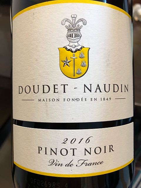 Doudet Naudin Pinot Noir(ドゥデ・ノーダン ピノ・ノワール)