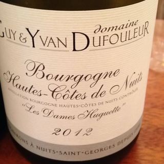 Dom. Guy & Yvan Dufouleur Bourgogne Hautes Côtes de Nuits Les Dames Huguette Rouge(デュフルール・ペール・エ・フェス ブルゴーニュ オー・コート・ド・ニュイ レ・ダム・ユグノット ルージュ)