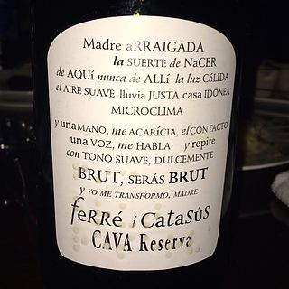 Ferré i Catasús Cava Brut Reserva(ファレ・イ・カタスス カヴァ ブリュット レゼルヴァ)