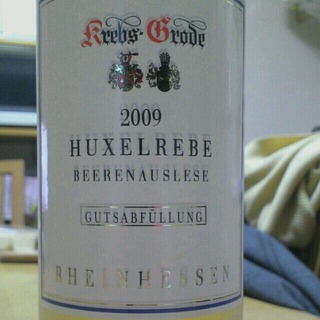 Krebs Grode Huxelrebe beerenauslese(クレブス・グローデ フクセルレーベ ベーレンアウスレーゼ)