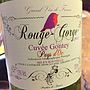 Rouge Gorge Cuvée Gontey(2012)