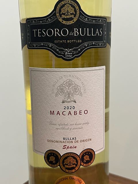 Tesoro de Bullas Macabeo