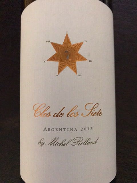 Clos de los Siete by Michel Rolland(クロス・デ・ロス・シエテ バイ・ミッシェル・ロラン)