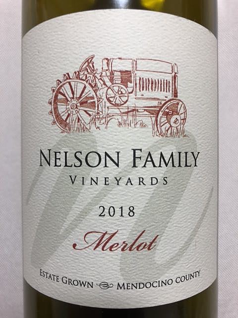 Nelson Family Vineyards Merlot(ネルソン・ファミリー・ヴィンヤーズ メルロー)