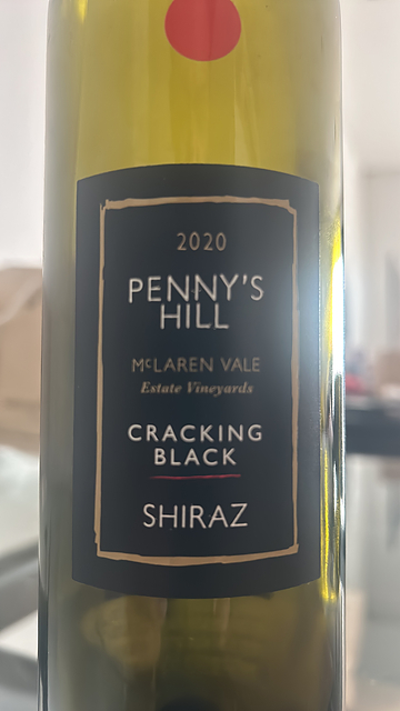Penny's Hill Cracking Black Shiraz(ペニーズ・ヒル クラッキング・ブラック シラーズ)