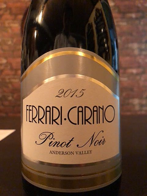 Ferrari Carano Pinot Noir(フェラーリ・カラーノ ピノ・ノワール)