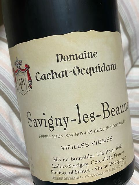 Dom. Cachat Ocquidant Savigny Les Beaune Vieille Vignes(ドメーヌ・カシャ・オキダン サヴィニー・レ・ボーヌ ヴィエイユ・ヴィーニュ)