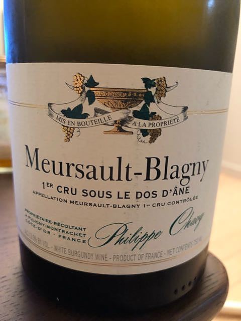 Philippe Chavy Meursault Blagny 1er Cru Sous Le des d'Ane