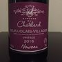 Baronne du Chatelard Beaujolais Villages Nouveau(2016)