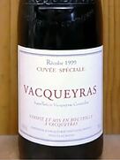 Pascal Frères Vacqueyras Cuvée Spéciale(1999)