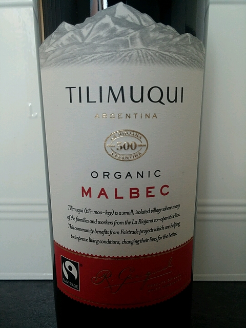 Tilimuqui Malbec Vinica 無料のワインアプリ