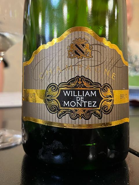 Champagne William de Montez Brut(ウィリアム・ド・モンテ ブリュット)