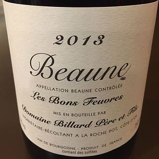 Dom. Billard Père et Fils Beaune Les Bons Feuvres(ドメーヌ・ビラール・ペール・エ・フィス ボーヌ レ・ボン・フーヴル)