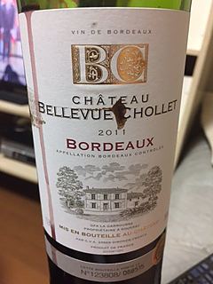 Ch. Bellevue Chollet Bordeaux Supérieur(シャトー・ベルヴュー・ショレ ボルドー・シュペリュール)