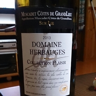 Dom. des Herbauges Collection Plaisir Muscadet Côtes de Grandlieu Sur Lie