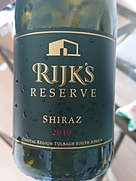 Rijk's Reserve Shiraz