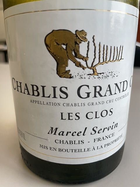 Marcel Servin Chablis Grand Cru Les Clos