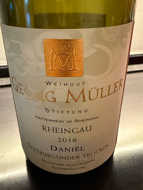 Weingut Georg Müller Stiftung Daniel Spätburgunder trocken