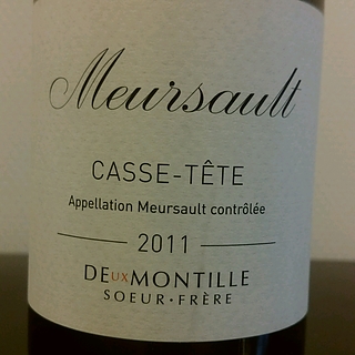 Deux Montille Meursault Casse Tête(ドゥー・モンテイーユ ムルソー カス・テート)