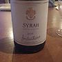 Jean Luc Chaleat Syrah(2015)