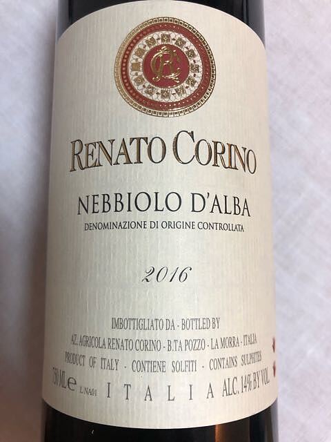 Renato Corino Dolcetto d'Alba(レナート・コリーノ ドルチェット・ダルバ)