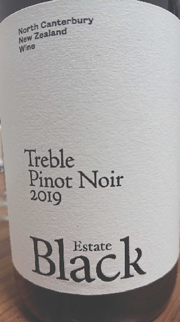 Black Estate Treble Pinot Noir 2019